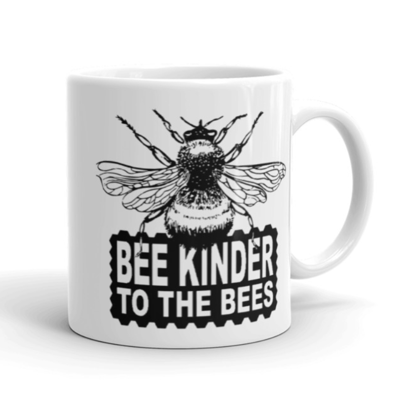 Bee Kinder on a mug